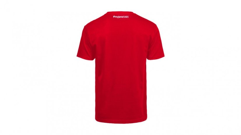 Pánské tričko VARI červené - S, M, L, XL, XXL, 3XL